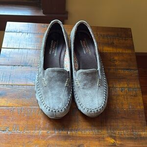 Skechers WOMENS RELAXED FIT MEMORY FOAM-LOAFER-CHOC.  Size 8 1/2. NWOT